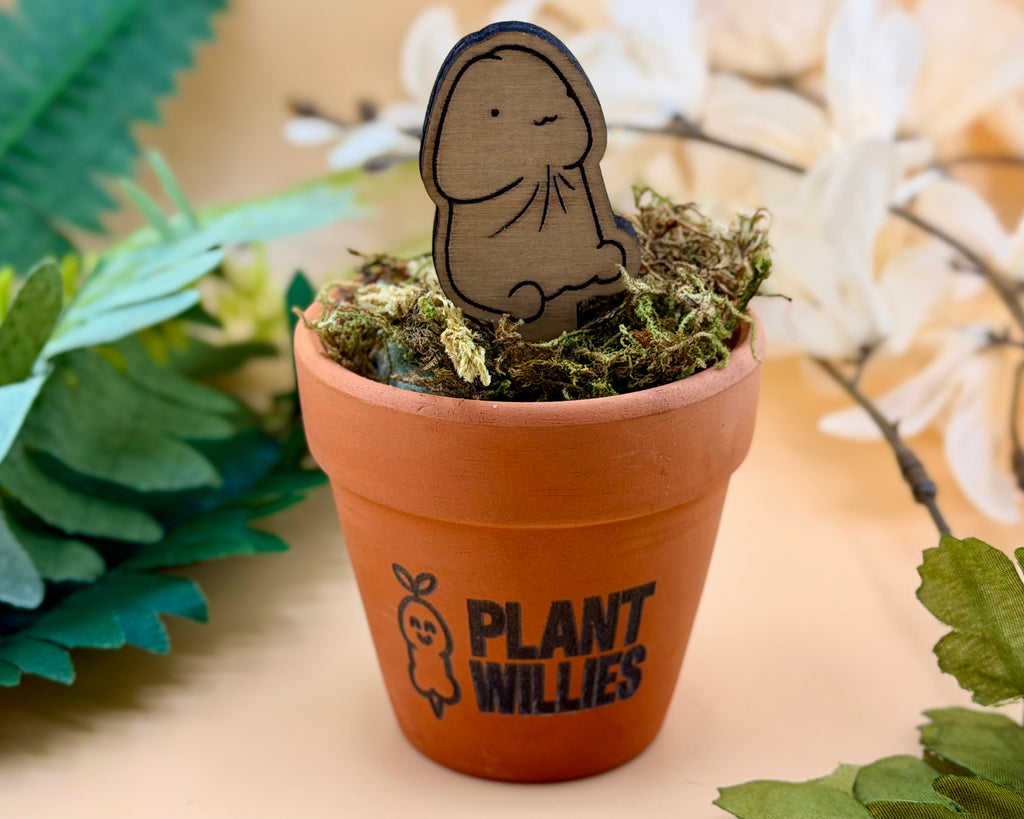 Chunk™ — Wooden Plant Stake (Unpotted)