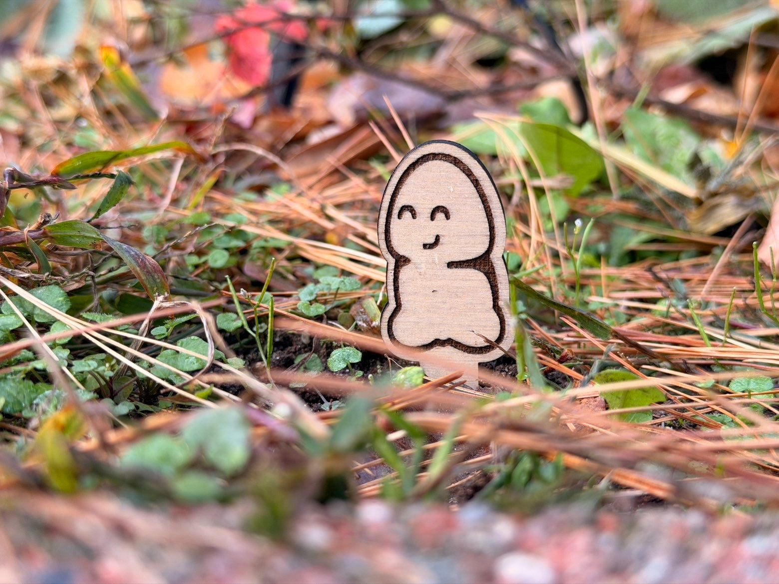 Chubby Bud™ — Wooden Plant Stake (Unpotted)